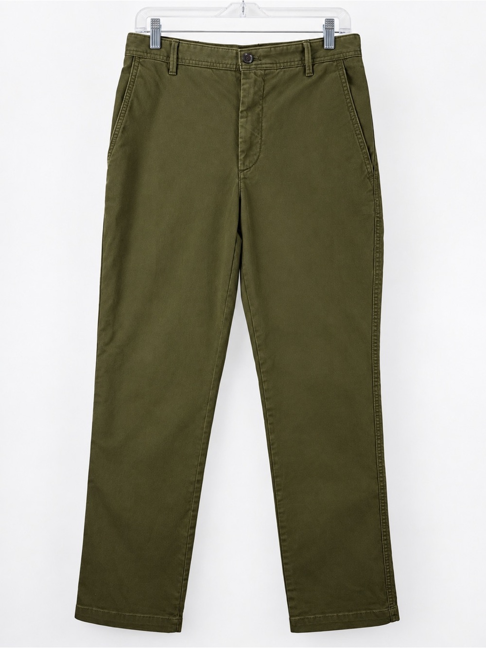 Banana Republic NWT High Rise Authentic Chino Pants Waimea Olive Size 4